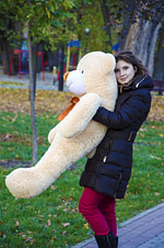 Ведмідь Рафаель 120 см Бежевий - фото 4