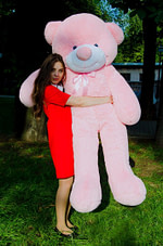 Ведмідь Рафаель 180 см Рожевий - фото 4