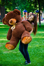 Ведмідь Томмі 150 см Шоколадний - фото 4