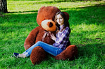 Ведмідь Рафаель 180 см Шоколадний - фото 4