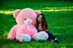 Ведмідь Томмі 180 см Рожевий - фото 4