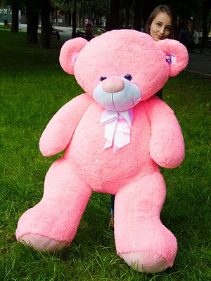 Медведь Бойд 200 см Розовый