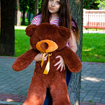 Медведь Рафаэль 100 см Шоколадный