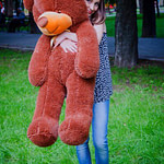 Медведь Рафаэль 120 см Шоколадный