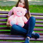 Медведь Бойд 70 см Розовый