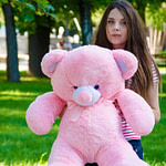 Медведь Томми 100 см Розовый
