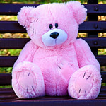 Медведь Потап 50 см Розовый