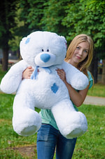 Медведь Тедди 110 см Белый