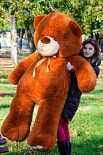 Медведь Ветли 200 см Коричневый - фото 5