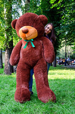 Медведь Рафаэль 200 см Шоколадный