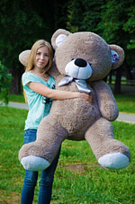 Медведь Бойд 160 см Капучино