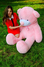 Медведь Рафаэль 200 см Розовый - фото 4