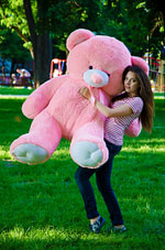 Медведь Томми 180 см Розовый