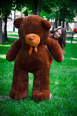 Медведь Ветли 200 см Шоколадный