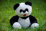 Панда сидячая 40 см