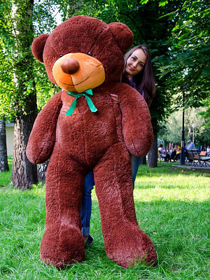 Медведь Рафаэль 200 см Шоколадный