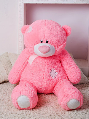 Медведь Тедди 110 см Розовый