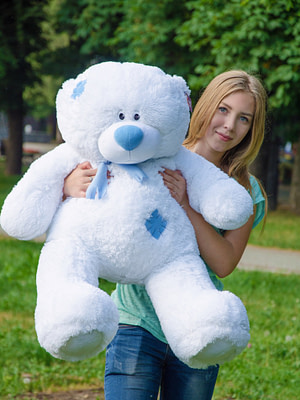 Медведь Тедди 110 см Белый