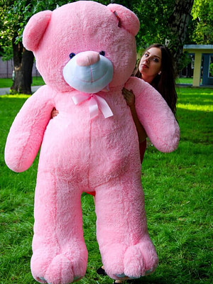 Медведь Ветли 200 см Розовый