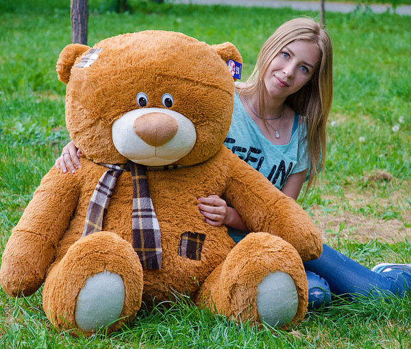 Медведь Тедди 140 см Коричневый