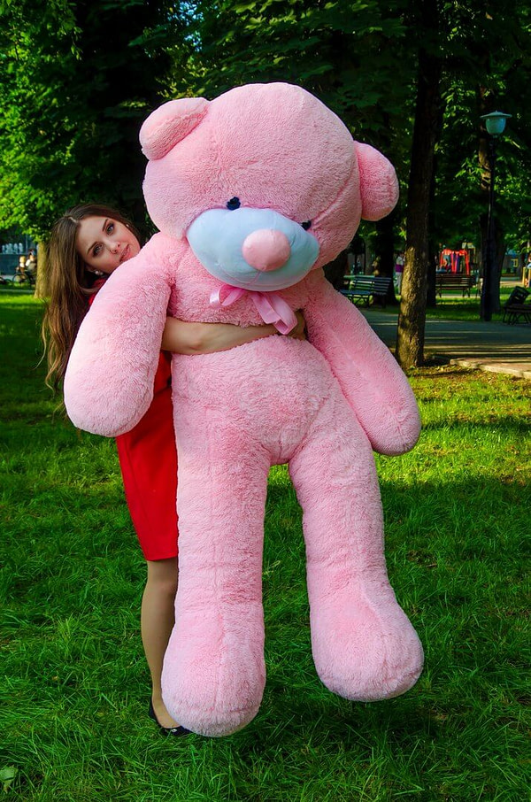 Медведь Рафаэль 200 см Розовый