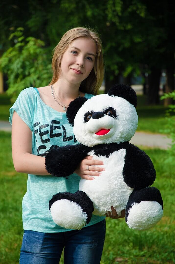Панда сидячая 85 см